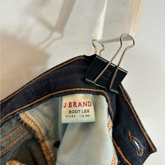 J.Brand Boot Leg Jeans, Blue, 27, - Picture 12 of 14